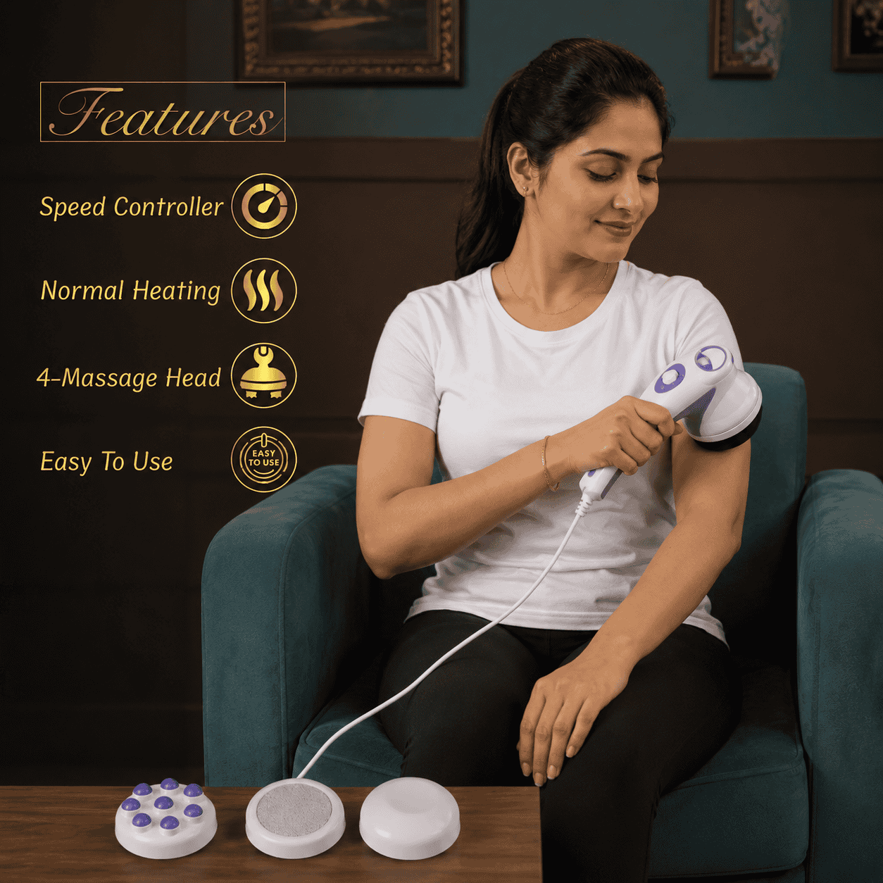 AyuPragya Deep Tissue Manipol Body Massager AYP 760