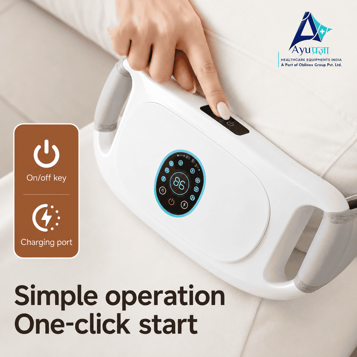 AyuPragya Body Sculpt Vibration Massager AYP 535 - Ayu Pragya