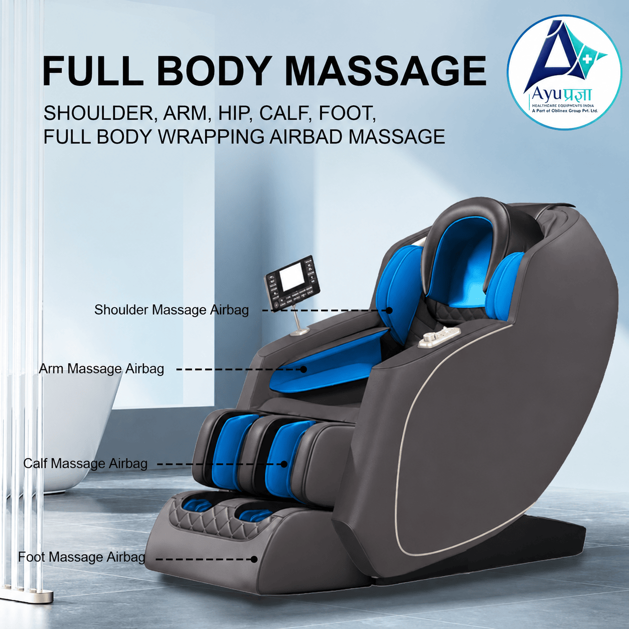 AyuPragya Elite 3D Smart Massage Chair AYP 901 - AyuPragya