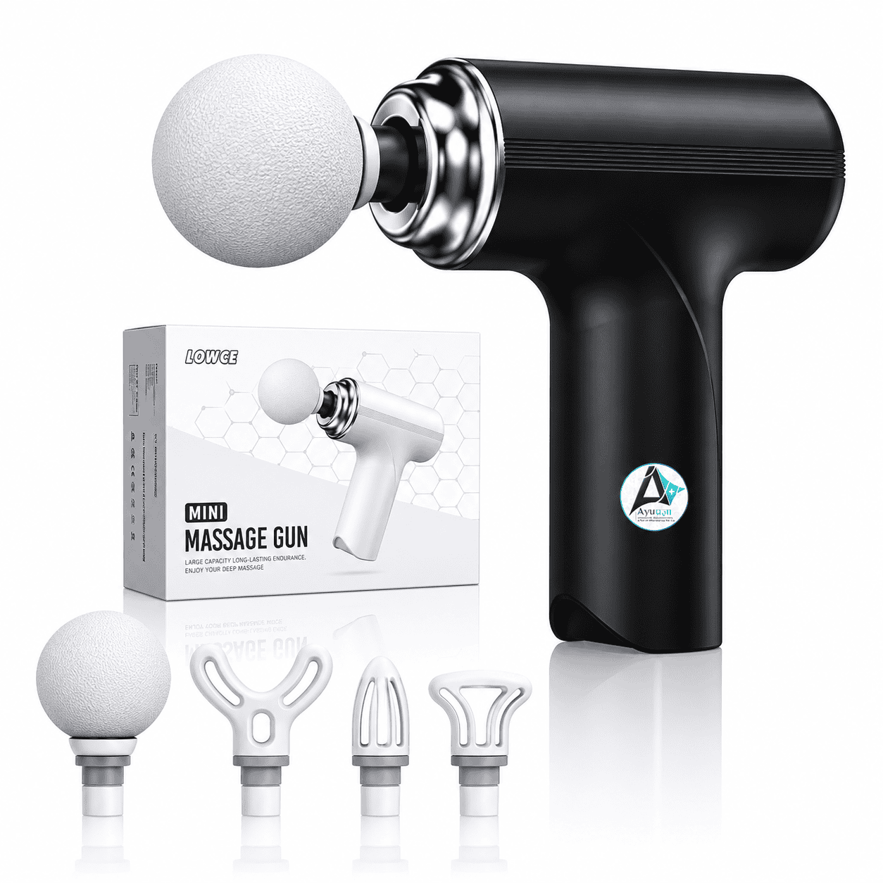 AyuPragya Mini Deep Tissue Massage Gun AYP 512 - Ayu Pragya