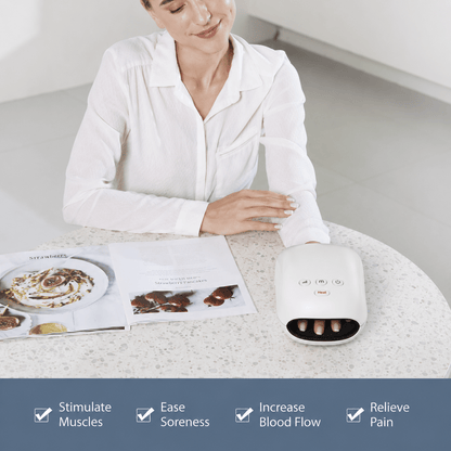 AyuPragya Smart Air Compression Hand Massager AYP 386 - Ayu Pragya