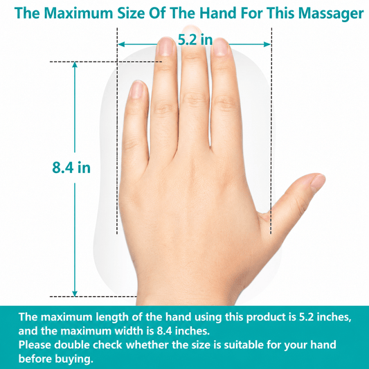 AyuPragya Smart Air Compression Hand Massager AYP 386 - Ayu Pragya