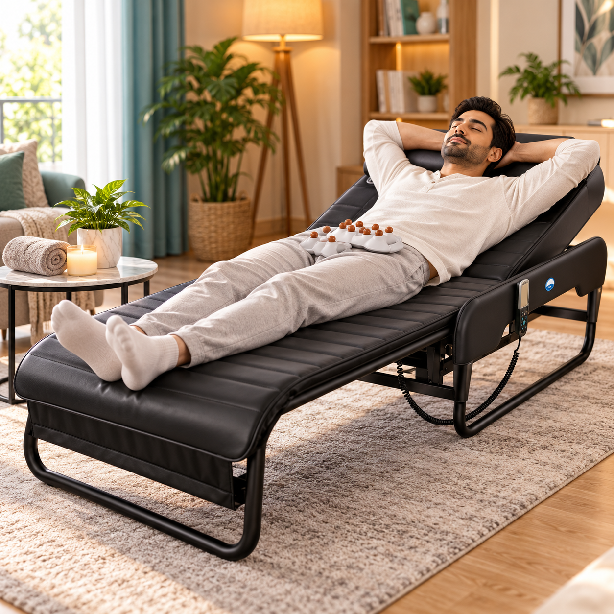 Heating Massage Bed  - Ayu Pragya Healthcare Equipment