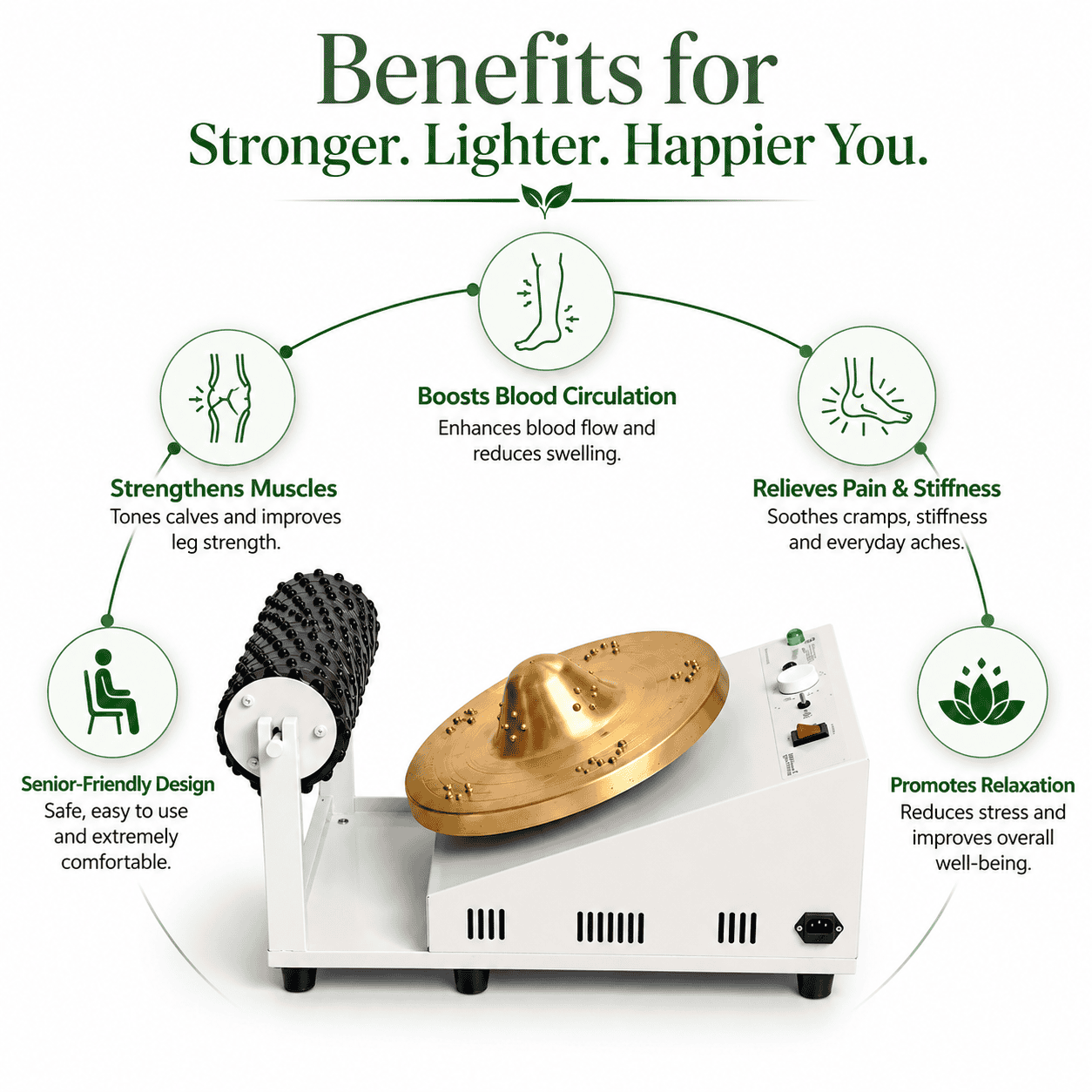 Kansa Thali Foot Massager - View 2