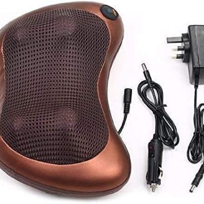 AyuPragya Electric Neck, Back, and Shoulder Massager Pillow with Infrared Heating | Deep Tissue Kneading & Adjustable Speed
