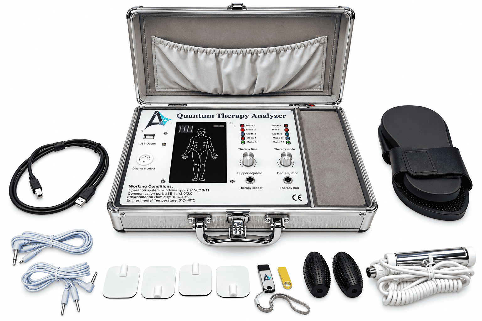 Quantum Magnetic Body Analyzer Thermal Machine - View 1