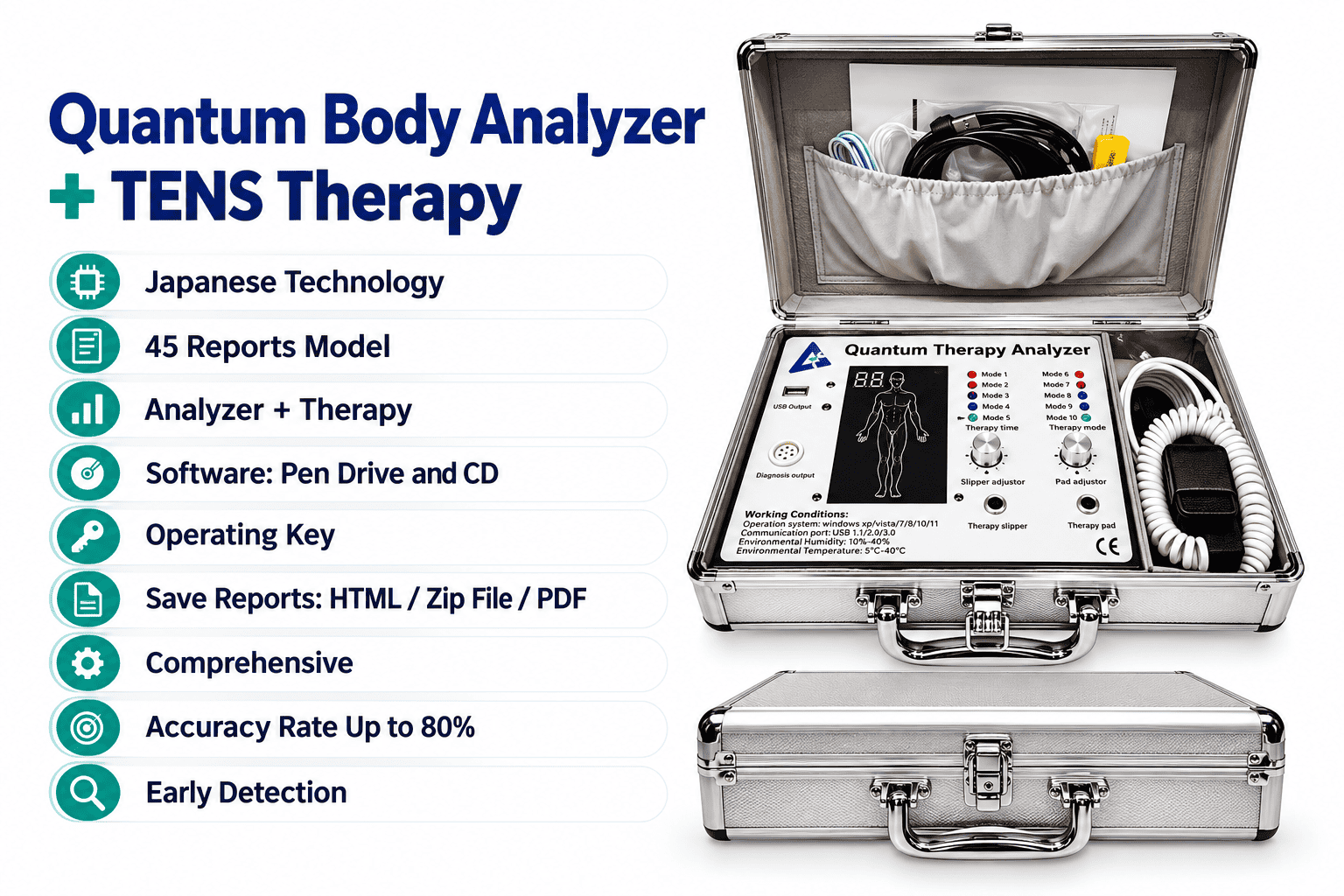 Quantum Magnetic Body Analyzer Thermal Machine